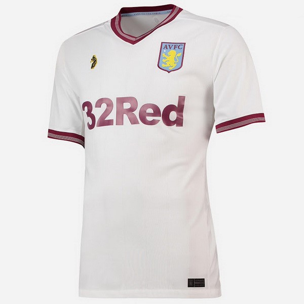 Camiseta Aston Villa Segunda equipación 2018-2019 Blanco